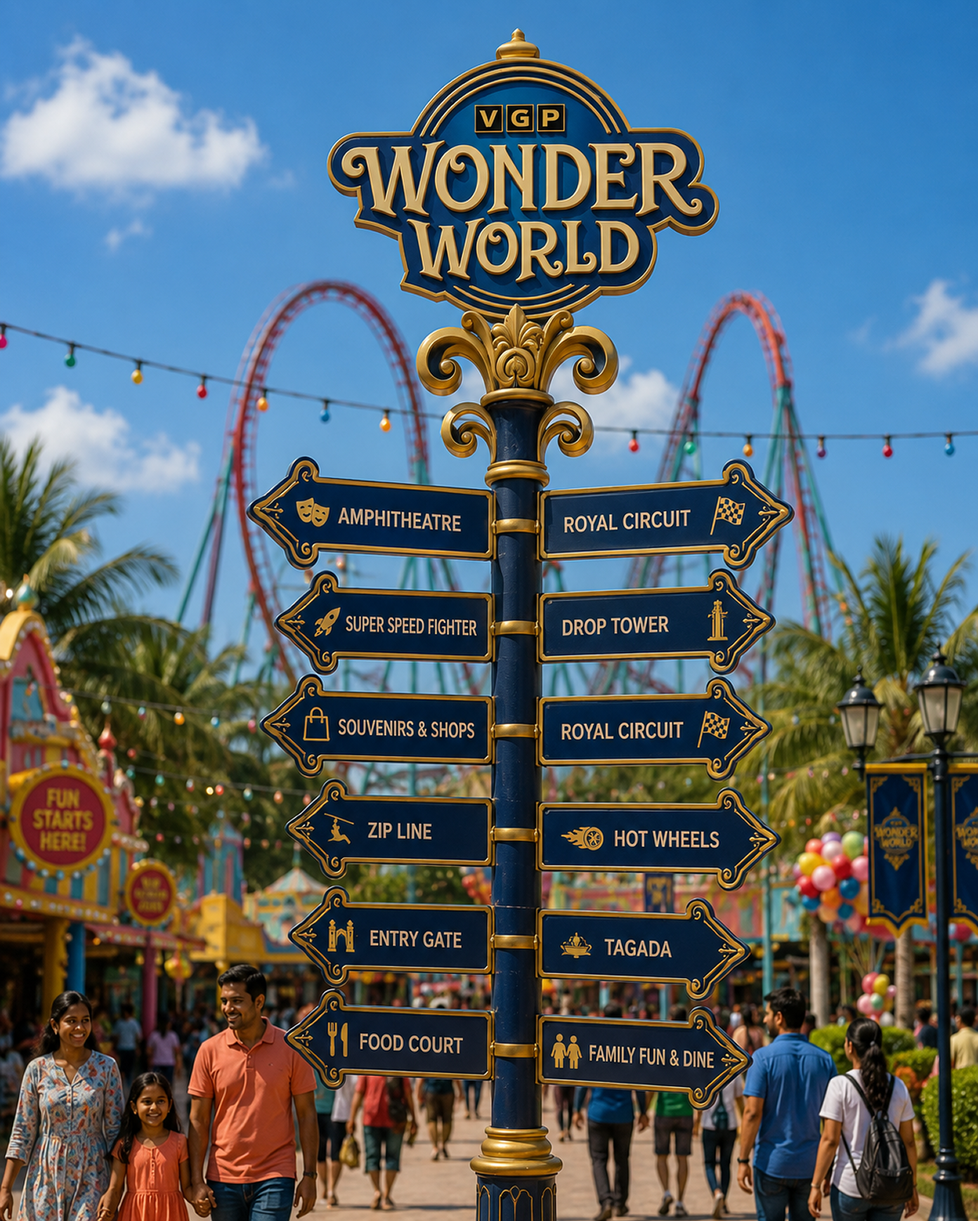 VGP Wonder World direction pointers